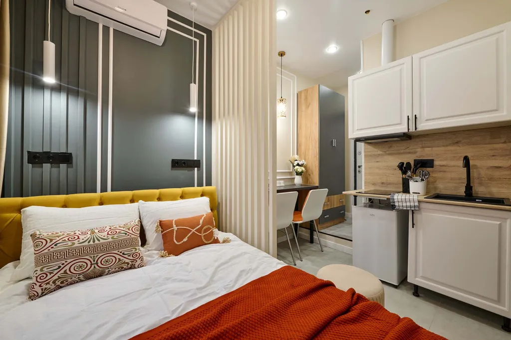 Квартира Квартира Светлая студия в ЖК Легендарный квартал — Москва