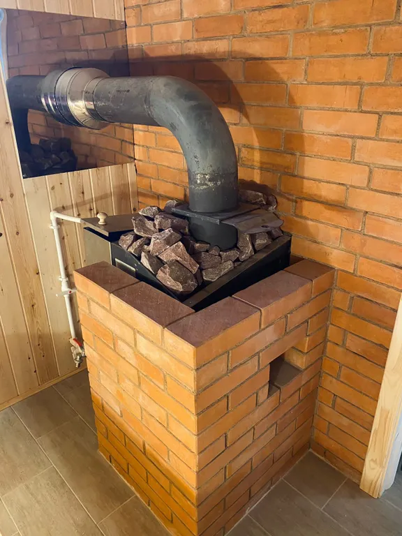 Дом у пляжа на берегу Селигера