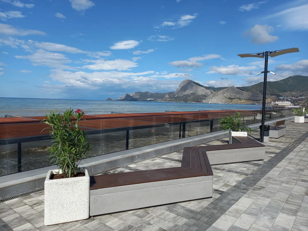 Апартаменты с видом на море, первая береговая линия