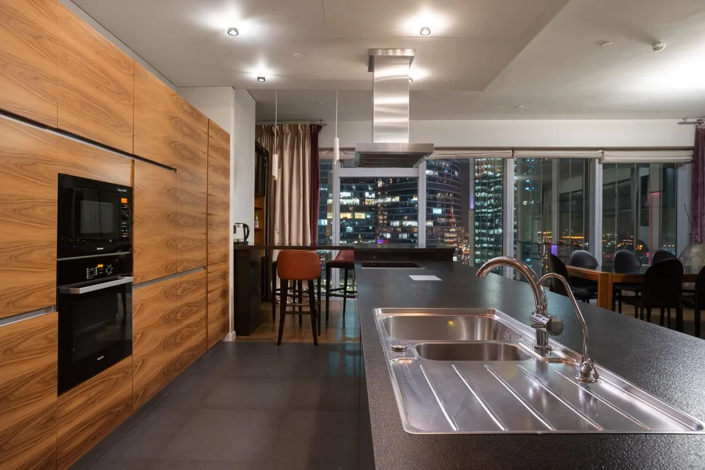 Апартаменты Москва Сити вид - золотой угол