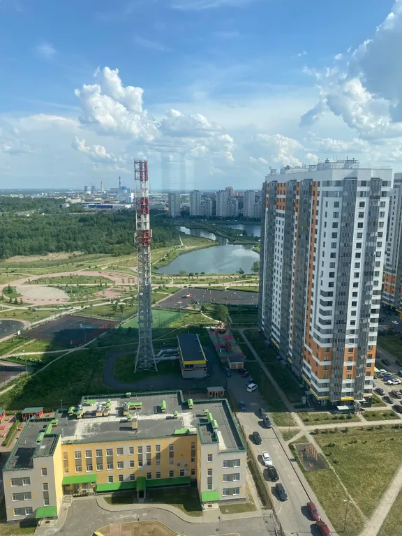 Уютная квартира на 24 этаже