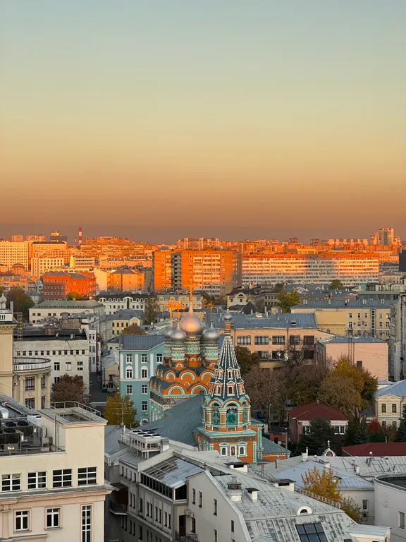 Квартира Уютная квартира с прекрасным видом в центре Москвы — Москва