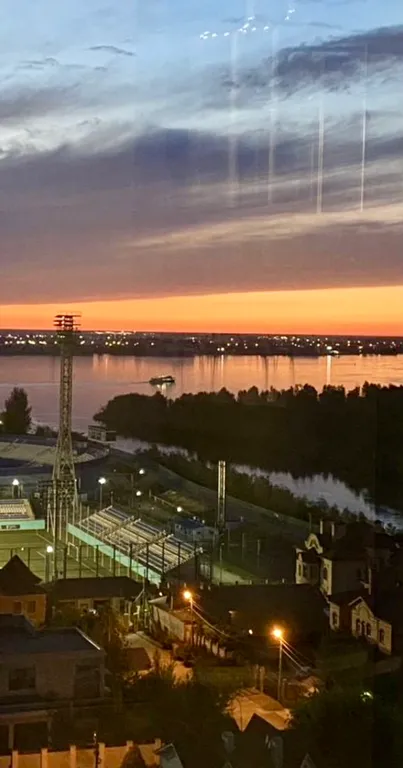 Светлая квартира с видом на реку