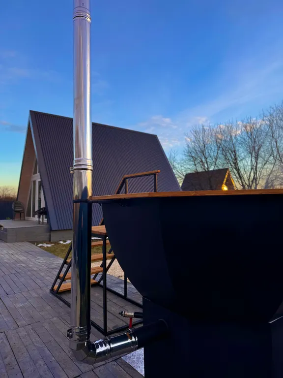 Уютный Афрейм с благоустроенной территорией