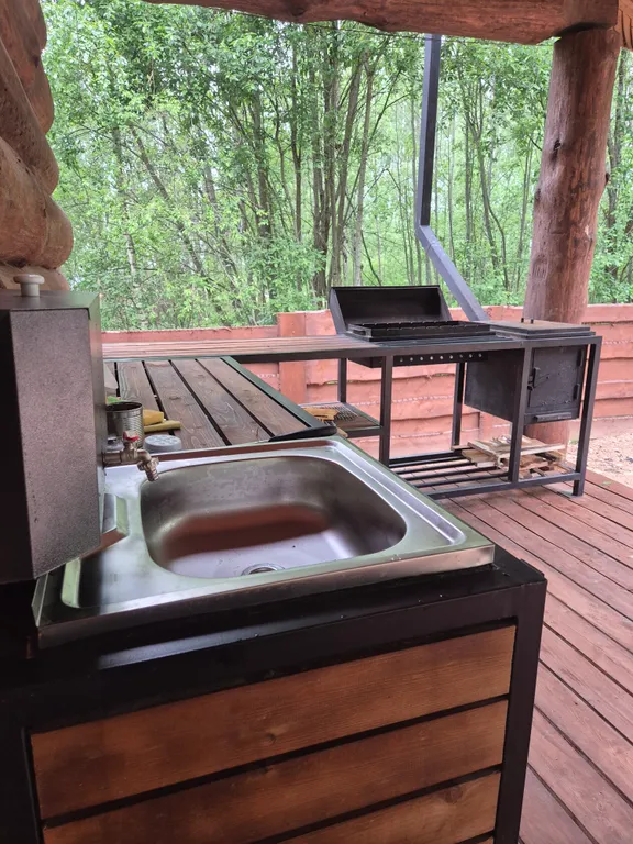 Дом для отдыха в лесу