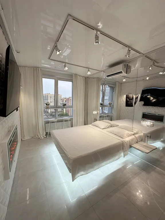 Квартира Уникальная дизайнерская студия WHITE LUX — аренда посуточно в Мытищи