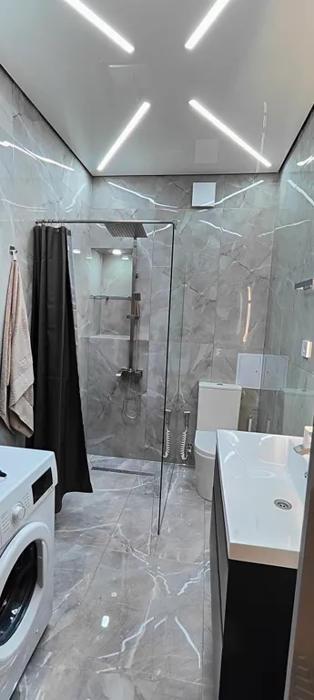 Уютная, новая  квартира в центре города с видом на гору Пушкинтау