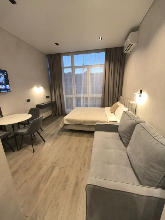 Квартира Квартира Уютная студия у моря "Арт Лайт Сити" — Сириус