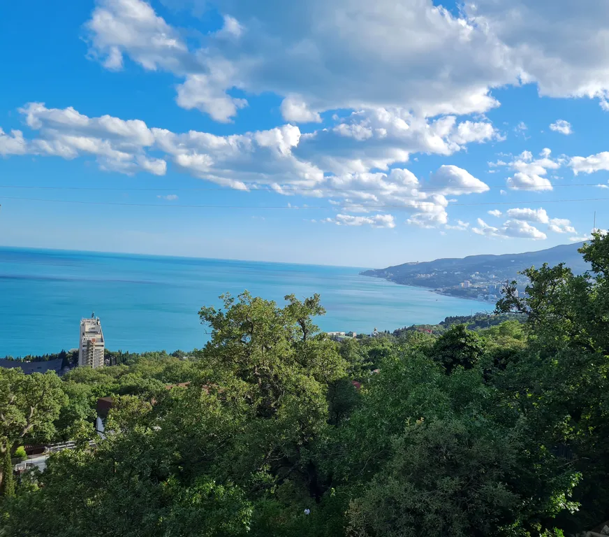 Дом с шикарным видом на море и парк