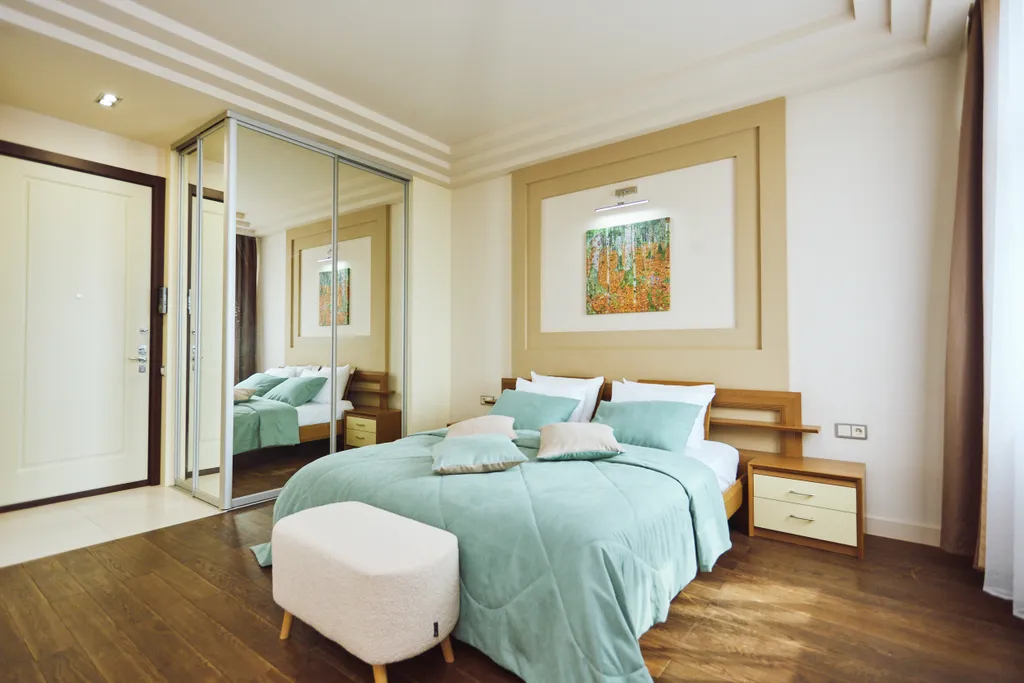 Квартира Квартира Тихая роскошь. 47 этаж, вид на гребной канал и Серебряный бор — Москва