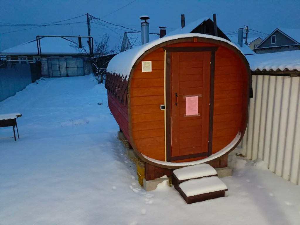 Уютный домик с баней у реки