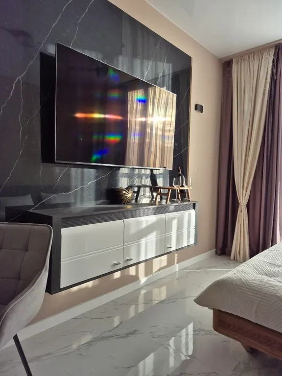 Уютная квартира-студия у моря, первая береговая линия