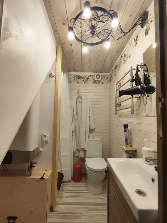 Дом-мельница дизайнерское гнездышко для двоих