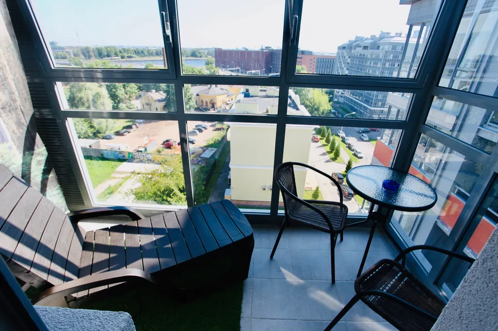 Квартира Квартира у м. Спортивная с видом на м. Невку — Санкт-Петербург