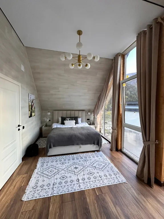 Новый домик с шикарным видом в Тегенекли