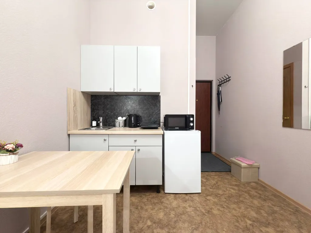 Квартира Квартира Бюджетная и уютная студия — Санкт-Петербург