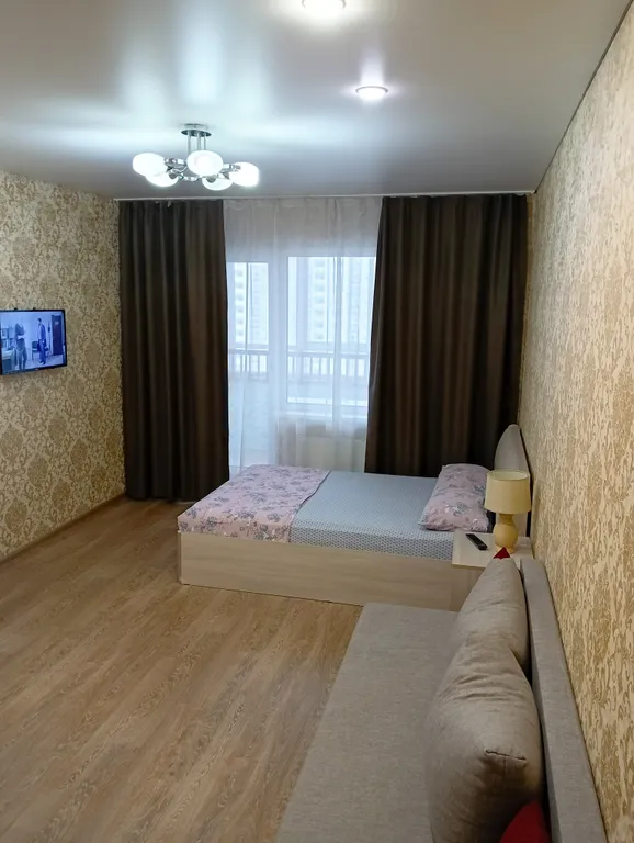 Уютная студия с красивым видом