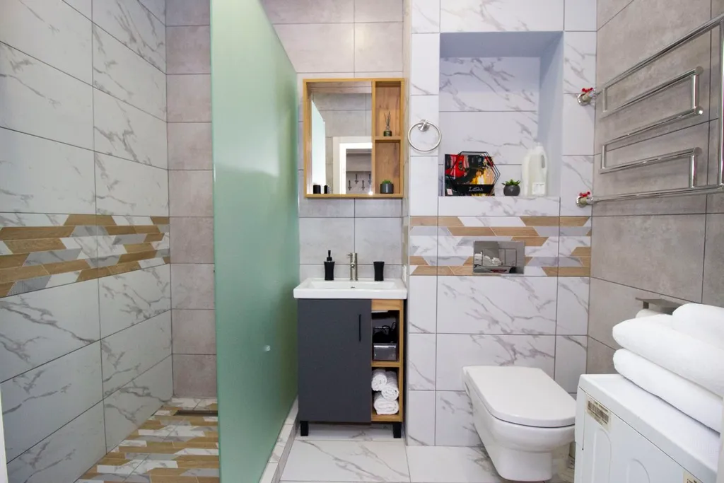 2-комнатная квартира в центре с видом на город