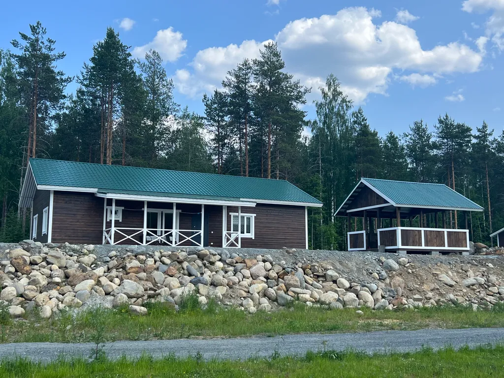 Дом у реки с сауной