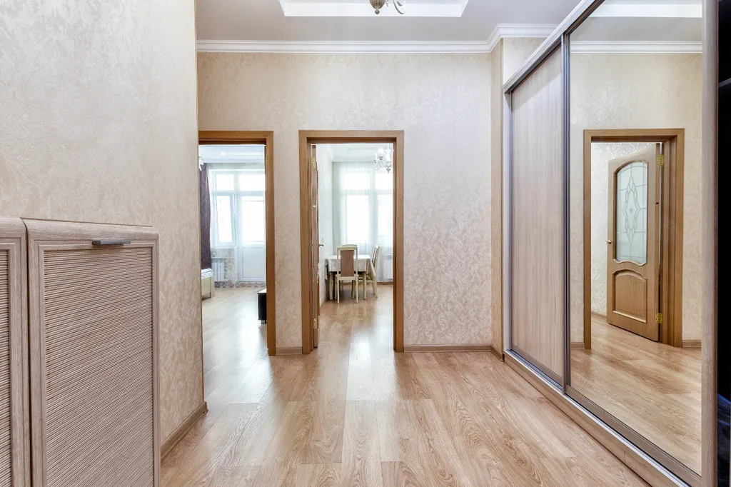 Светлая квартира на проспекте Мангилик Ел