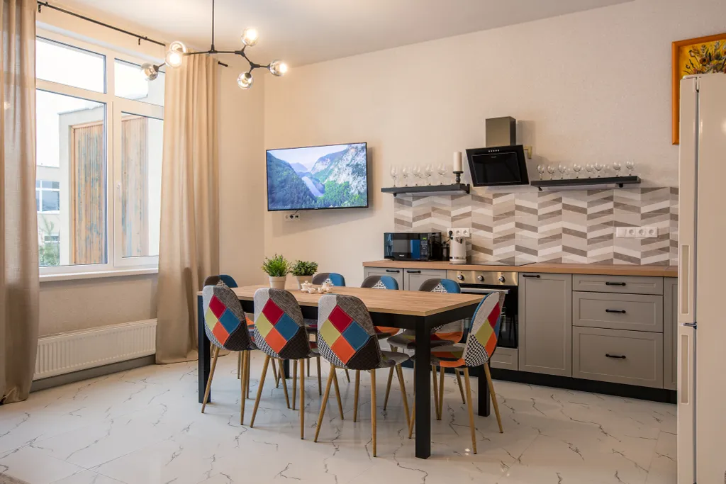 Таунхаус в свежем ветре