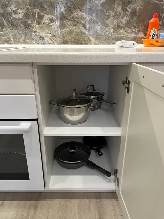 Трехкомнатная квартира-студия в центральном районе