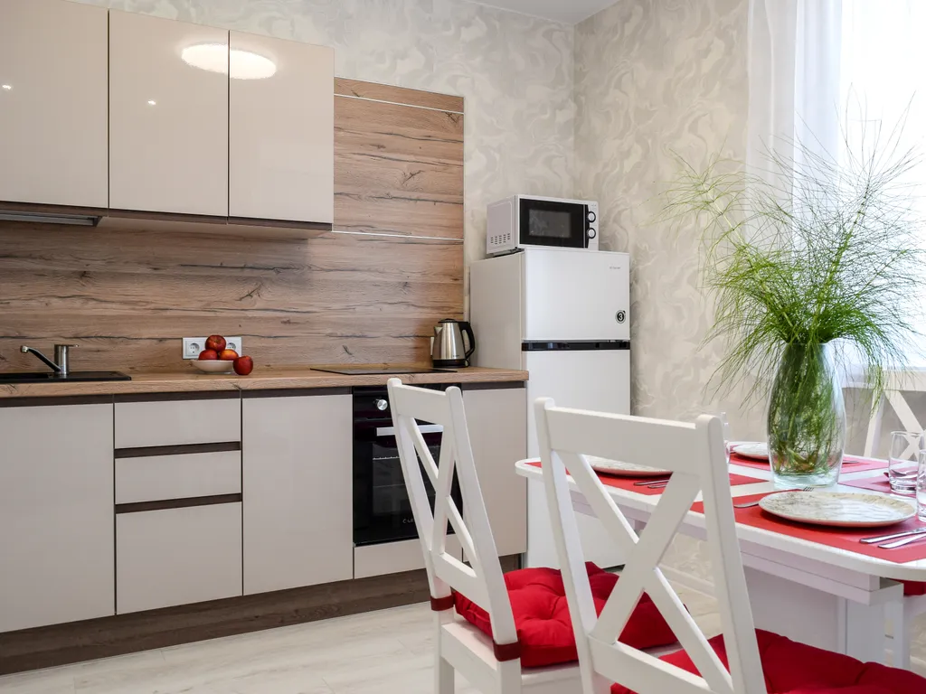 Квартира морент с яркими акцентами в ЖК Фрукты