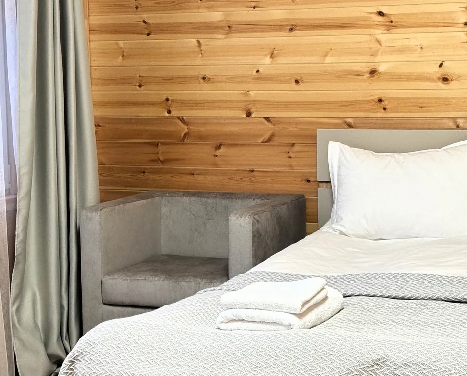 Просторный коттедж с тремя спальнями