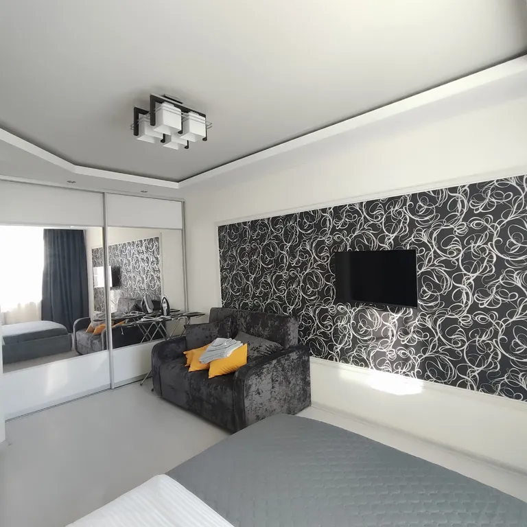 Новая уютная квартира на берегу реки в 2 километрах от центра