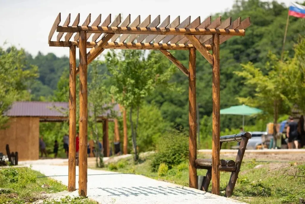 Большой домик в глэмпинге эко-ферма Гуляй поле