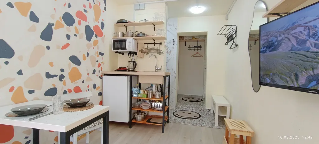 Студия центр рядом, комфорт и тишина для некурящих