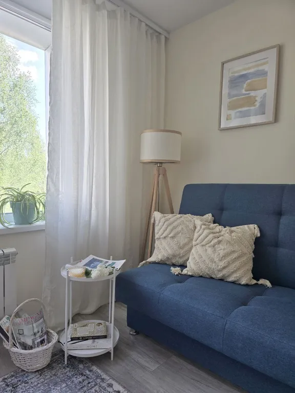 Светлая квартира на берегу Волги