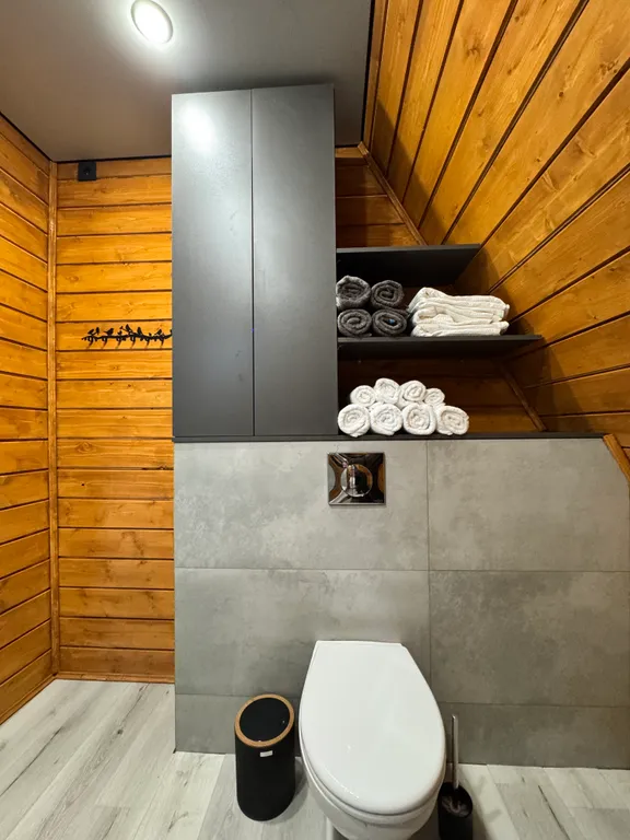 Дом A-Frame с купелью для Вашего уютного отдыха