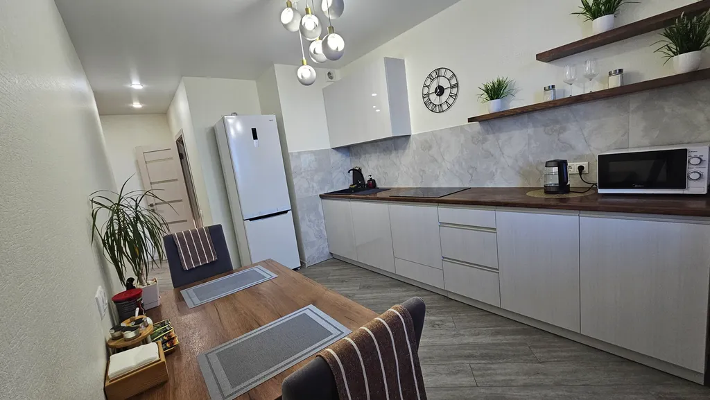 Элитная Квартира Евродвушка с террасой и красивым панорамным видом