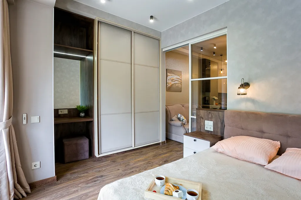 1-комнатная с видом на парк в приморском парке