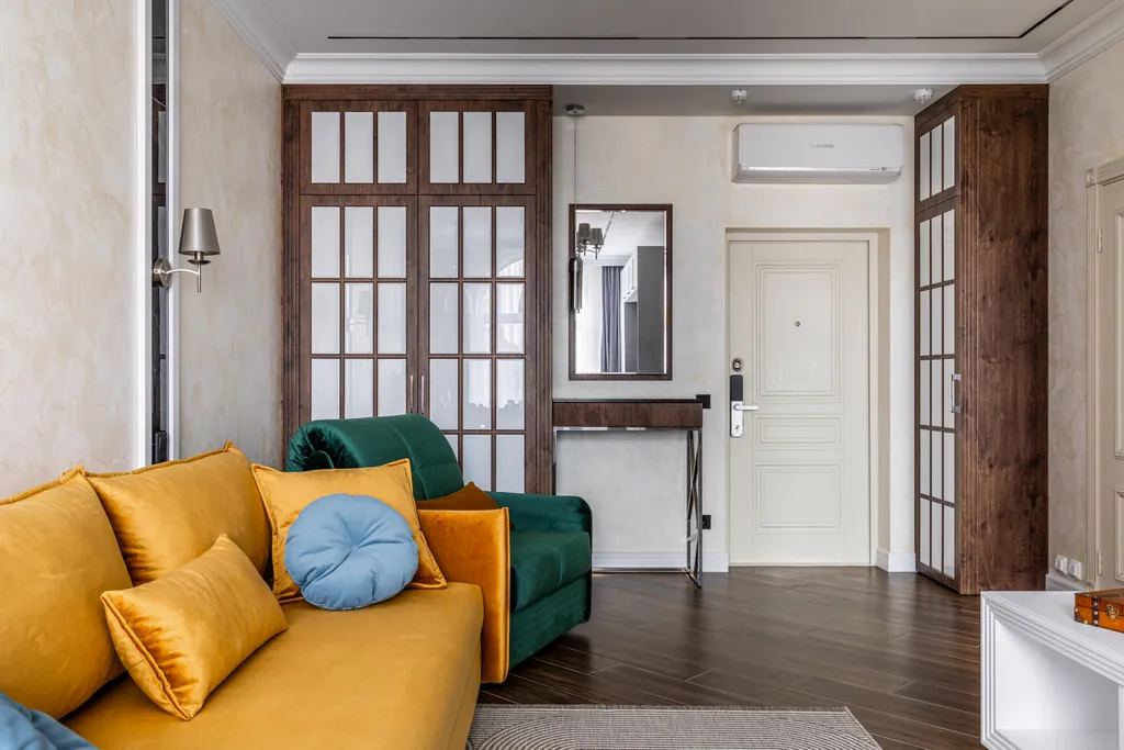 Дизайнерская новая квартира с шикарным видом на Дендропарк