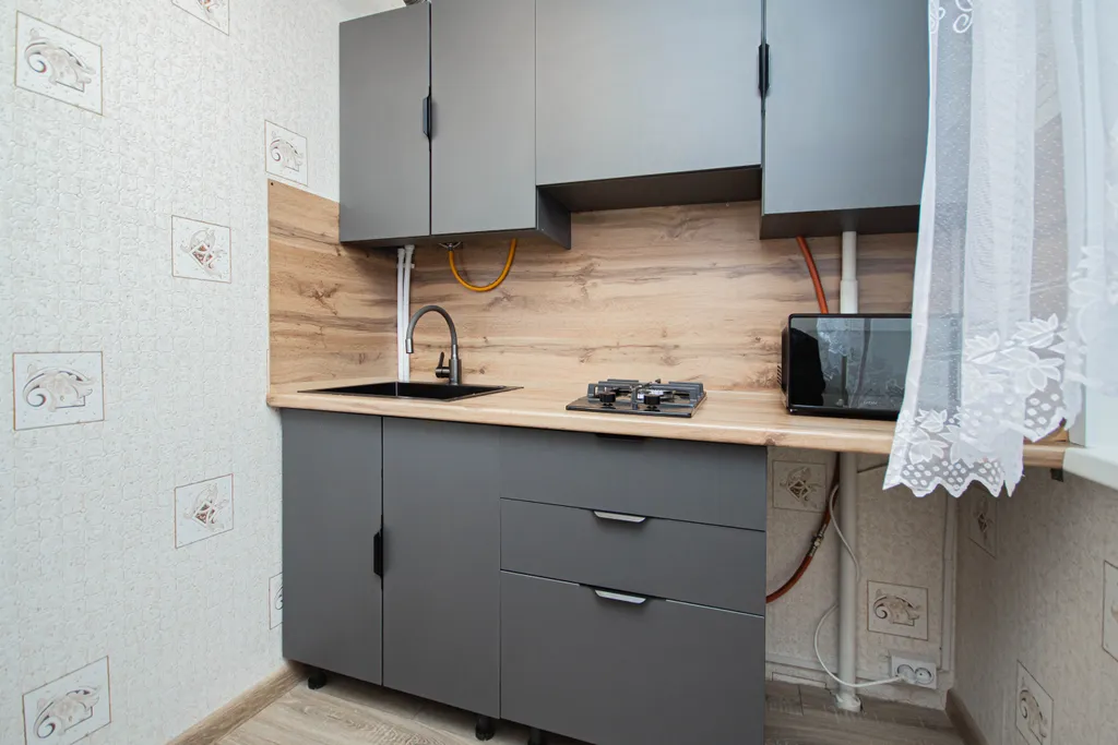 2-к. квартира, 42 м², 3 кровати