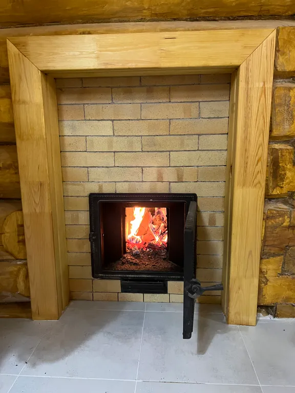 Загородный коттедж из сруба с баней, чаном, купелью и мангальной зоной