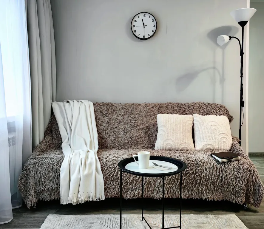 Двухкомнатная квартира в центре рядом с красивой набережной