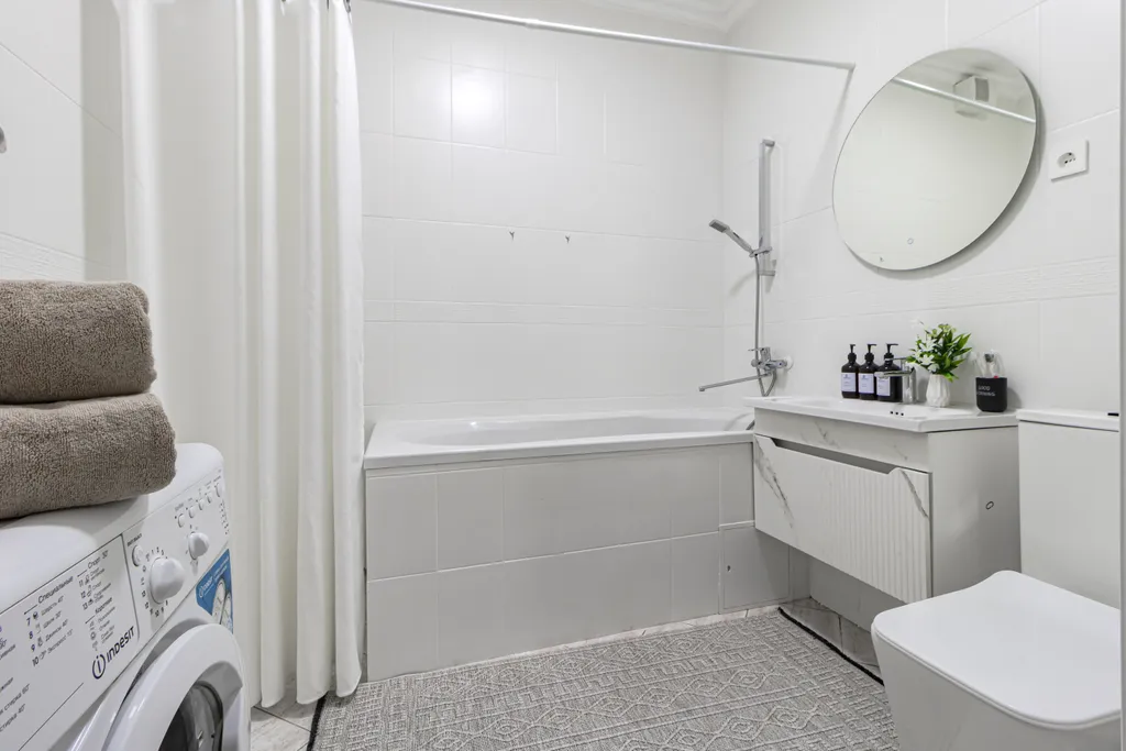 Светлая и уютная квартира в центре города с прекрасным видом