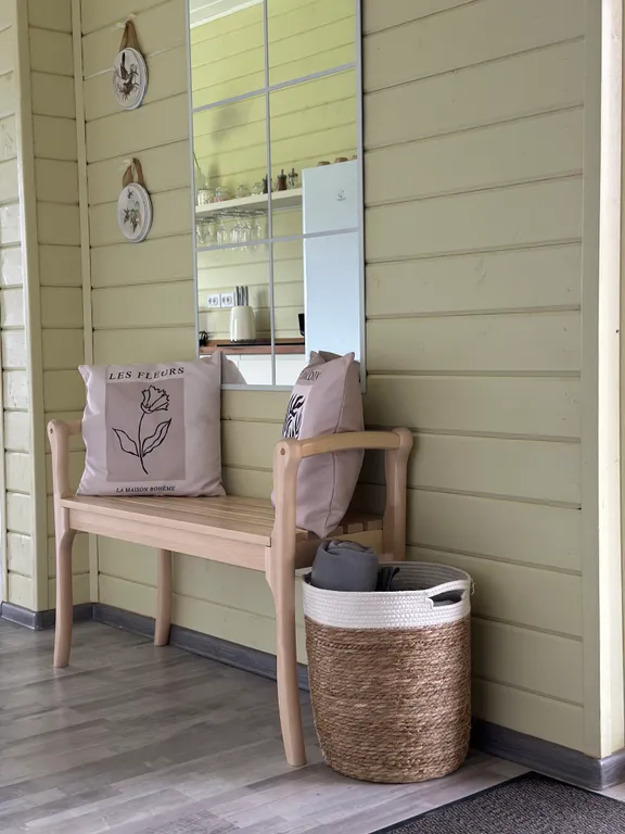 Стильный дом с чаном