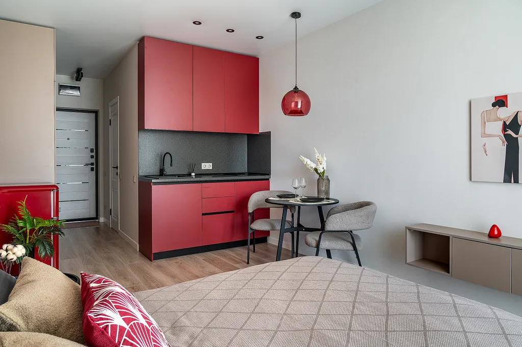 Яркая квартира в ЖК Кислород