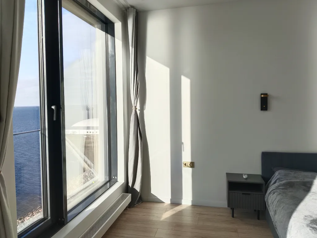 Квартира Квартира Евро-студия с видом на Финский залив — Санкт-Петербург