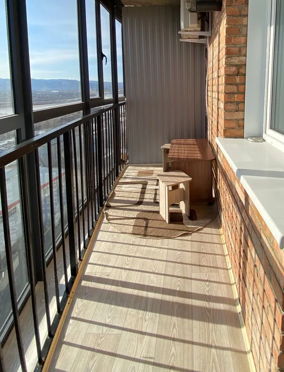 Студия на высоком этаже в центре города