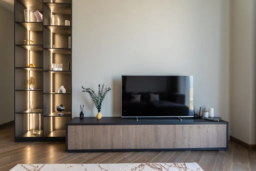 Апартамент с нежным интерьером и редким видом на город