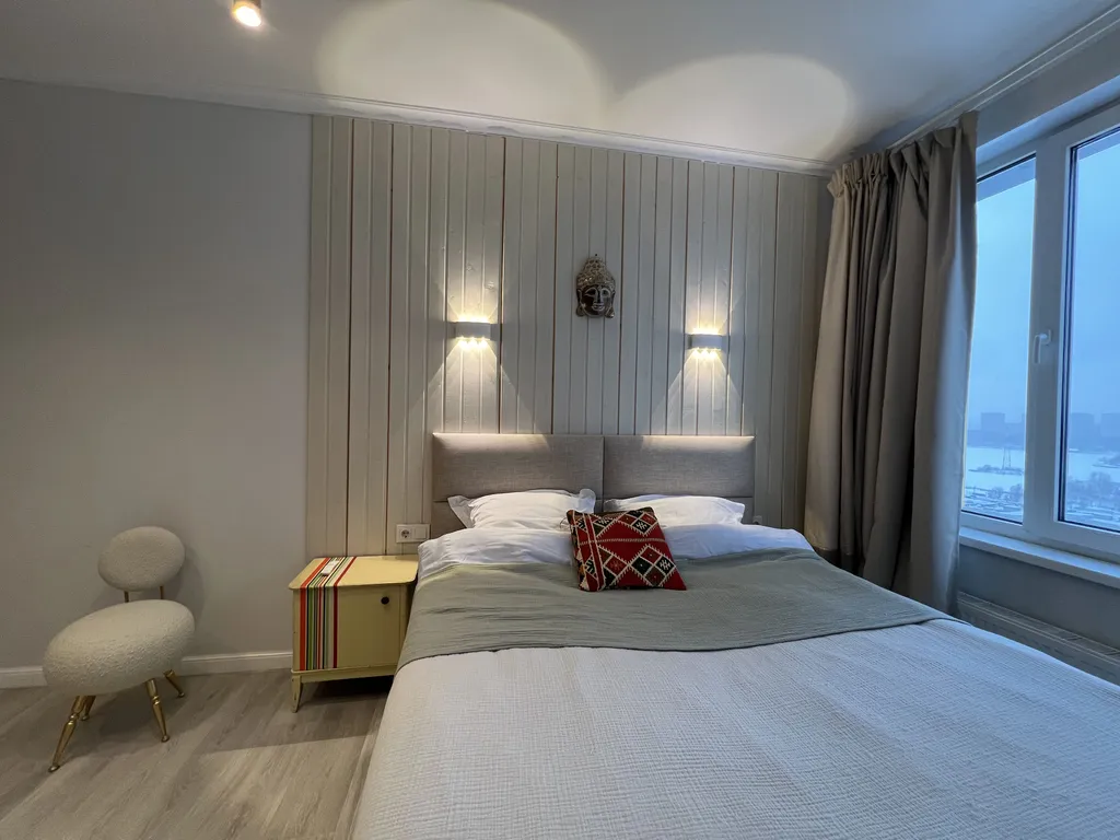 Комфортная уютная квартира с видом на залив