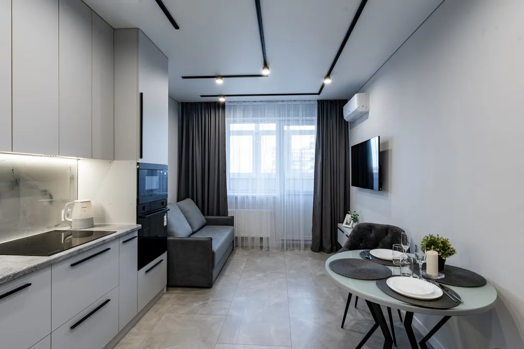 Квартира Квартира Дизайнерская евро 2ка в шаговой доступности от Парка Облаков-Галицкого — Краснодар