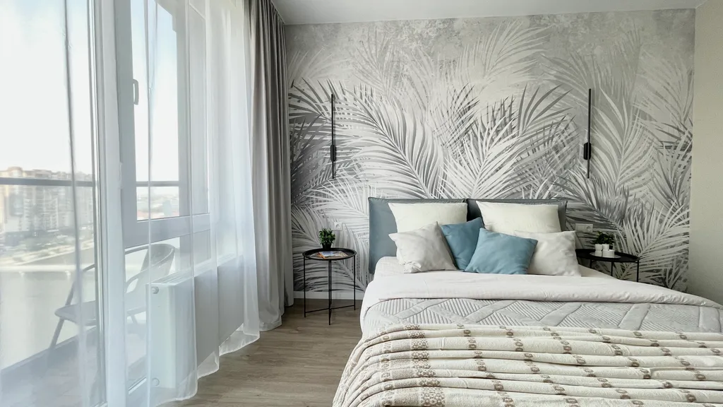 Квартира с видом на речной берег