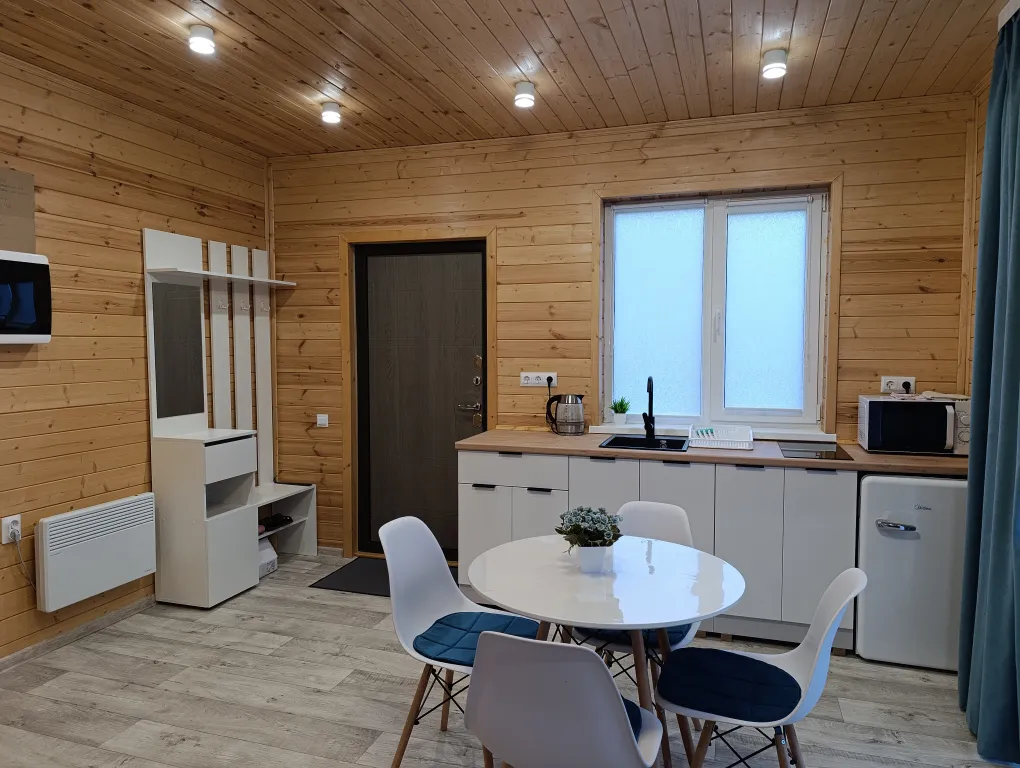 Уютный домик с сауной и верандой