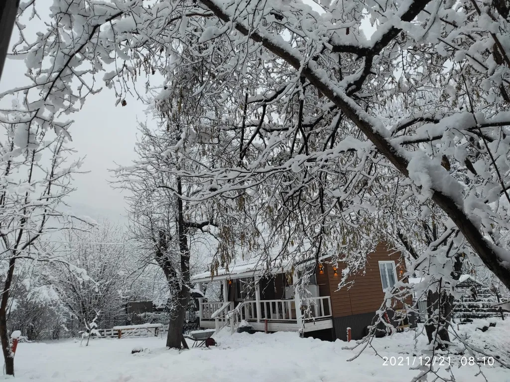 Домик с бассейном в горах Адыгеи